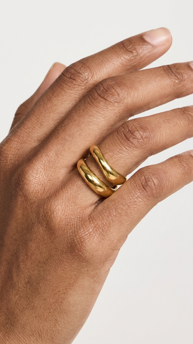 Bague Double Rang