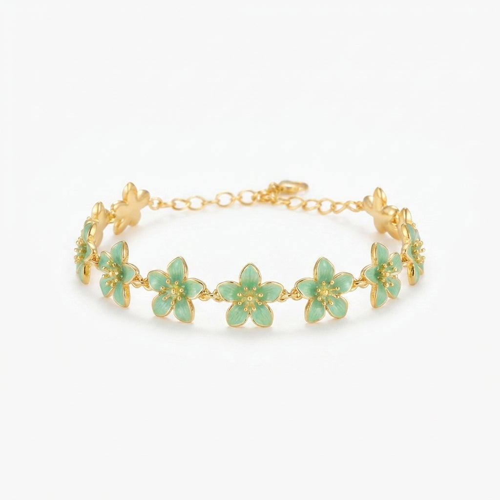 Bracelet de Cheville Fleur de Frangipanier