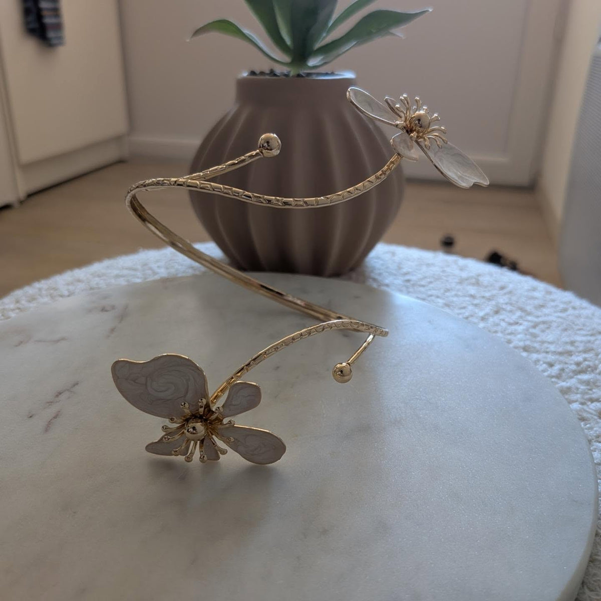 Tropical Flower Ankle Bracelet
